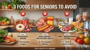 Three foods for seniors to avoid