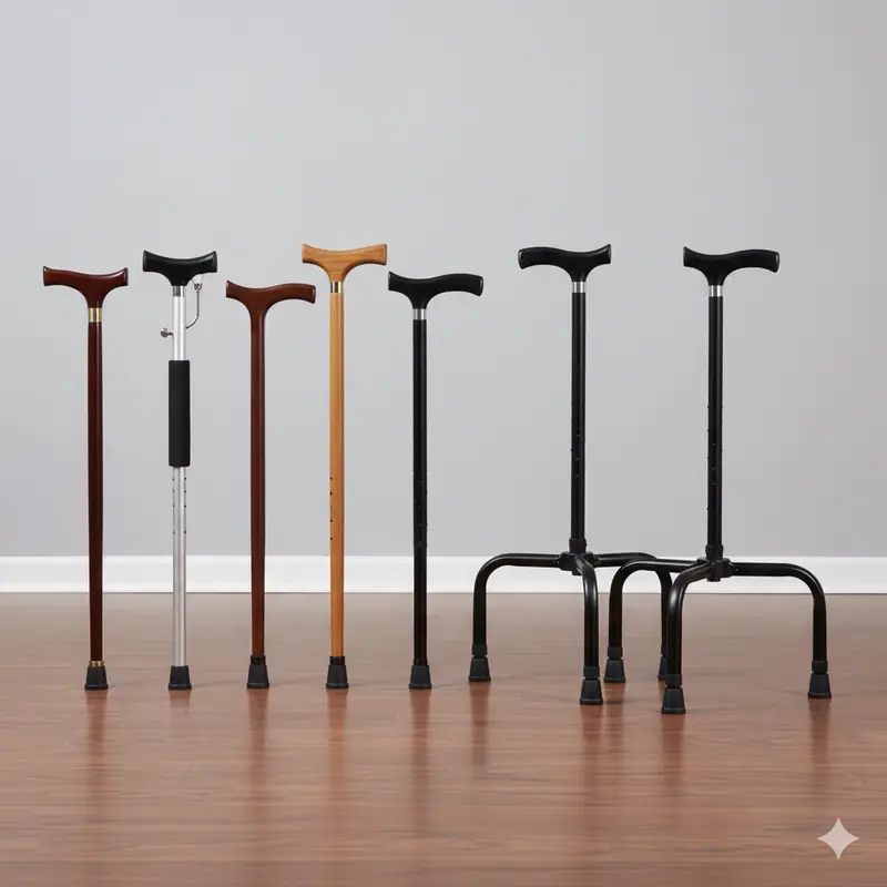 Different canes for seniors