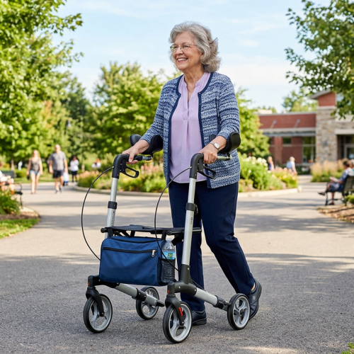 Understanding Upright Walkers: How They Improve Senior Posture